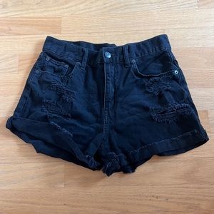 Black mom shorts